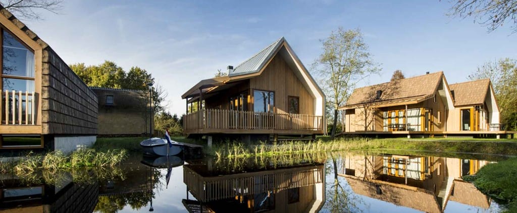 Afbeelding voor een makelaar in recreatiewoningen aan het water in Friesland